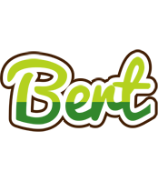 Bert golfing logo