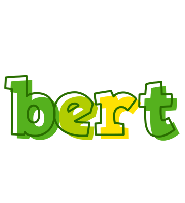 Bert juice logo