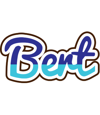 Bert raining logo