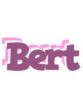 Bert relaxing logo