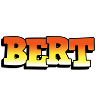 Bert sunset logo