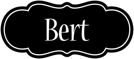 Bert welcome logo