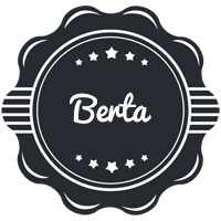 Berta badge logo