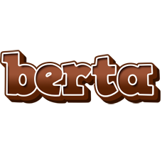 Berta brownie logo