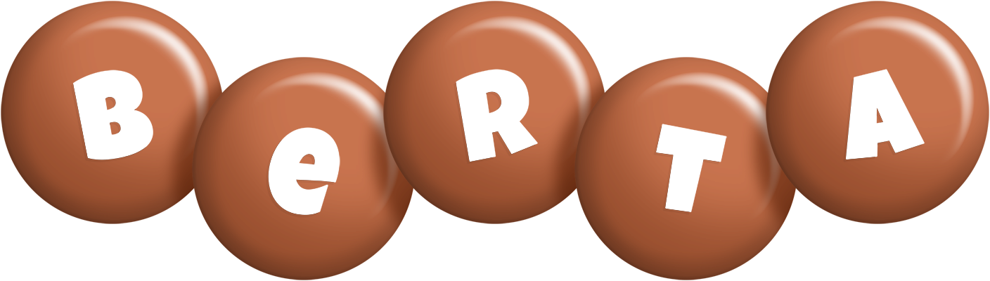 Berta candy-brown logo