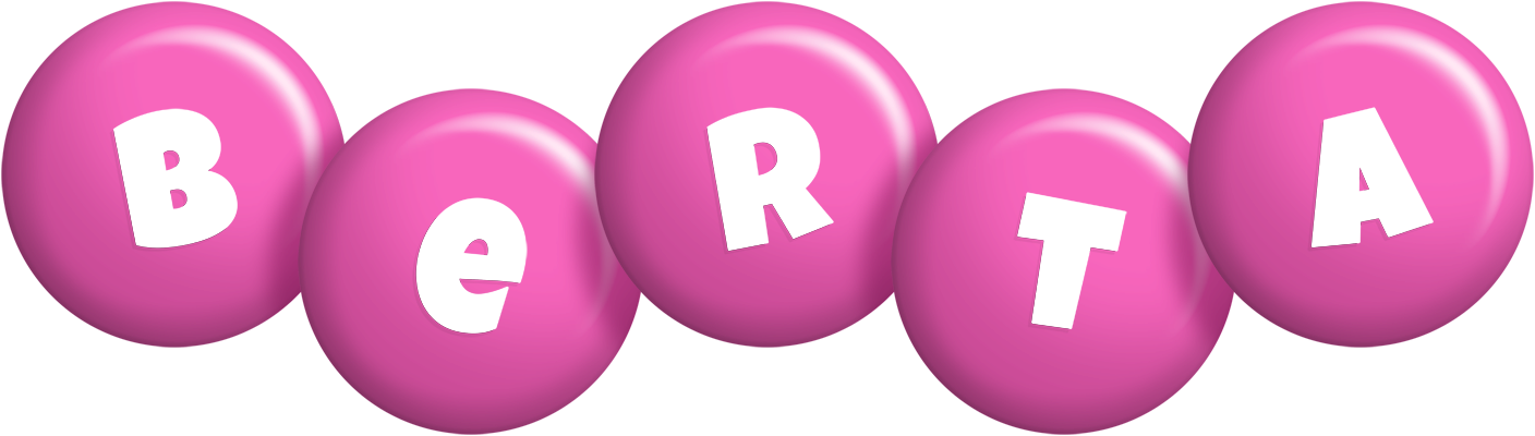 Berta candy-pink logo