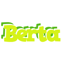 Berta citrus logo