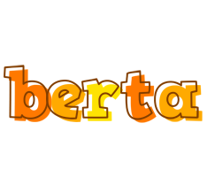 Berta desert logo