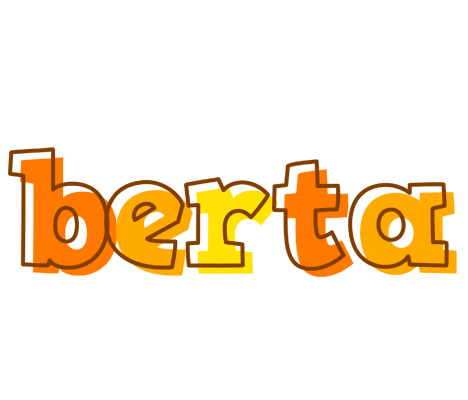 Berta desert logo