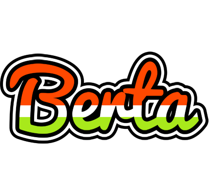Berta exotic logo