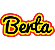 Berta flaming logo