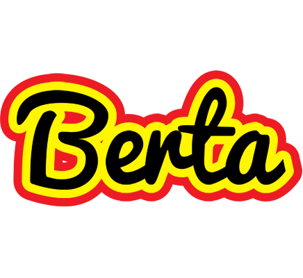 Berta flaming logo