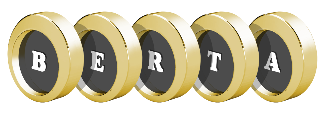 Berta gold logo