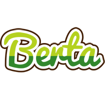 Berta golfing logo
