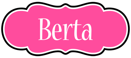 Berta invitation logo