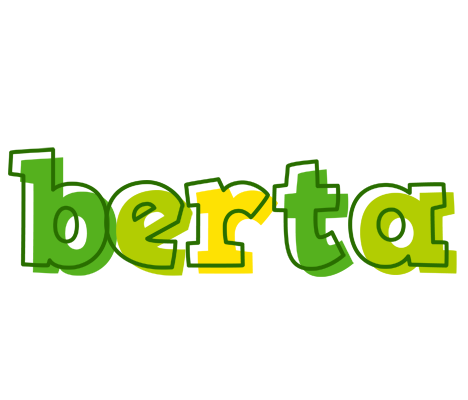 Berta juice logo