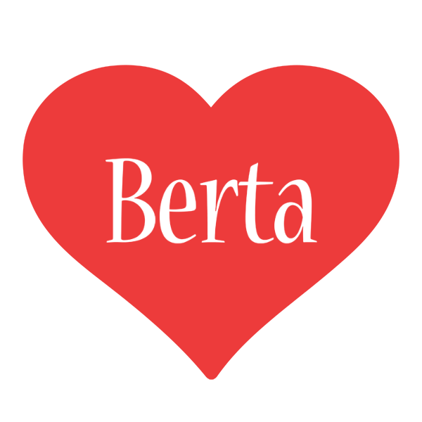 Berta love logo