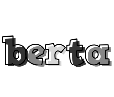 Berta night logo