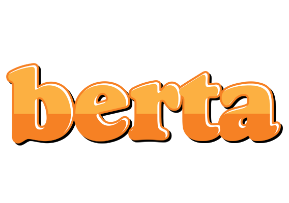 Berta orange logo