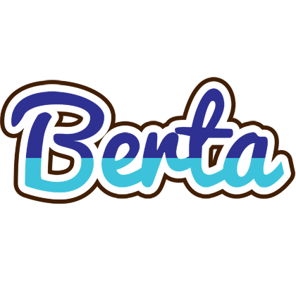 Berta raining logo