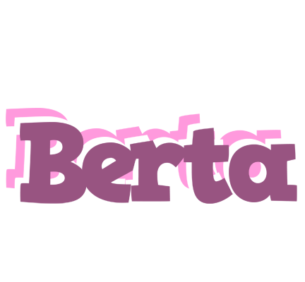 Berta relaxing logo