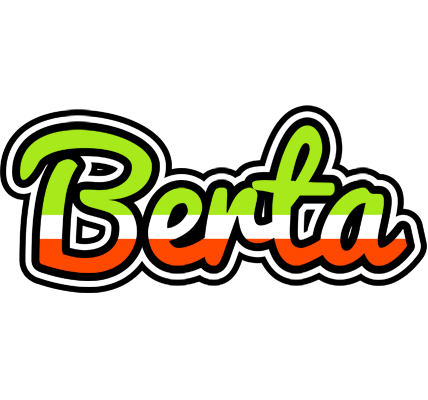 Berta superfun logo