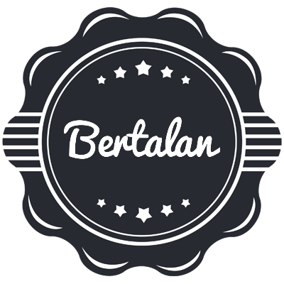 Bertalan badge logo