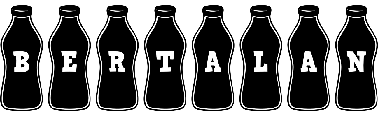 Bertalan bottle logo