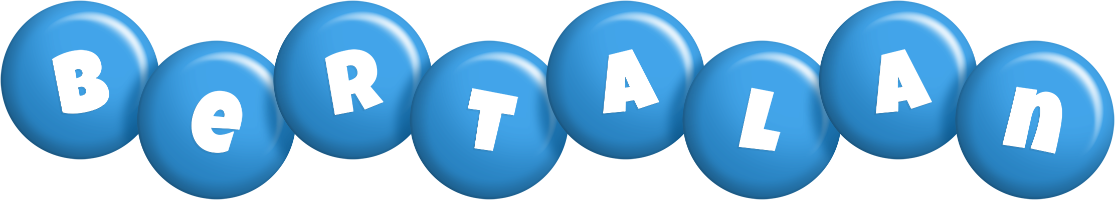 Bertalan candy-blue logo