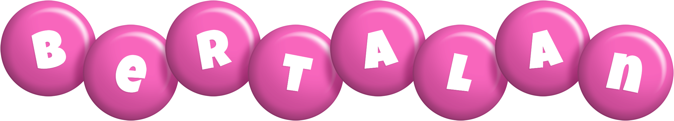 Bertalan candy-pink logo