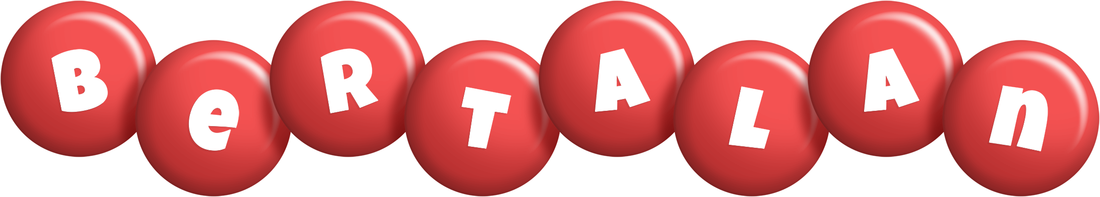 Bertalan candy-red logo
