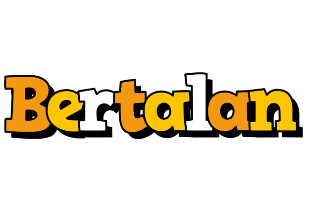 Bertalan cartoon logo