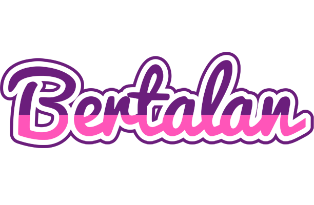 Bertalan cheerful logo