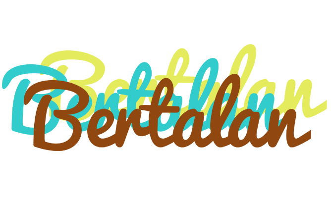 Bertalan cupcake logo