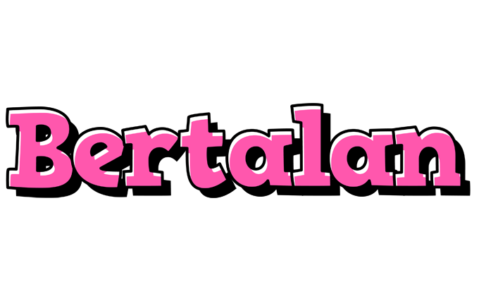 Bertalan girlish logo