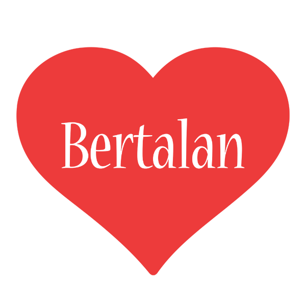 Bertalan love logo