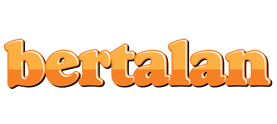 Bertalan orange logo