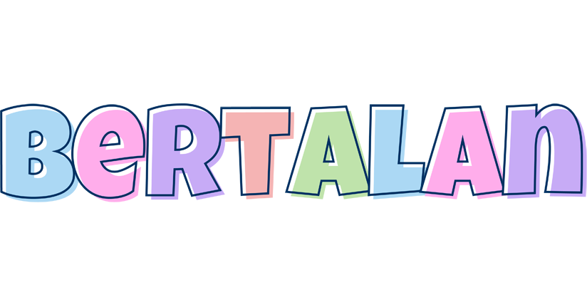 Bertalan pastel logo