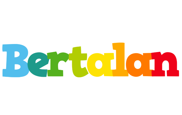 Bertalan rainbows logo