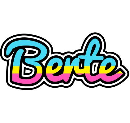 Berte circus logo