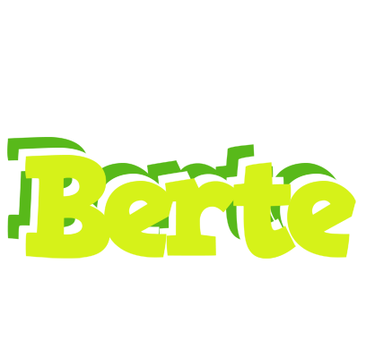 Berte citrus logo