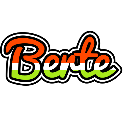 Berte exotic logo