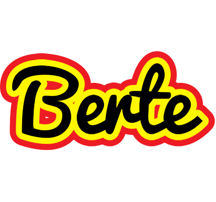 Berte flaming logo
