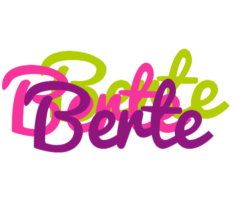 Berte flowers logo