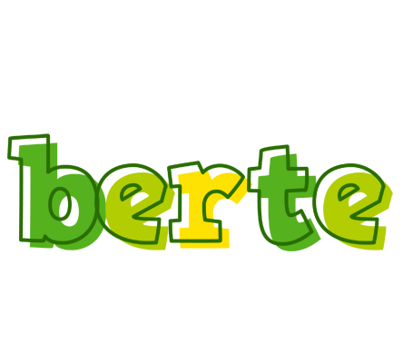 Berte juice logo