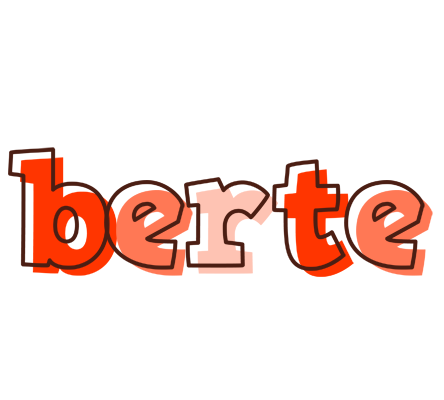 Berte paint logo