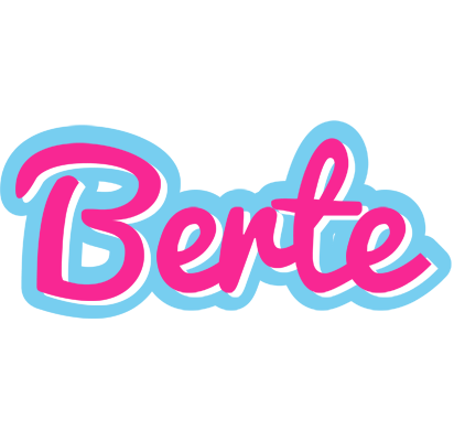 Berte popstar logo