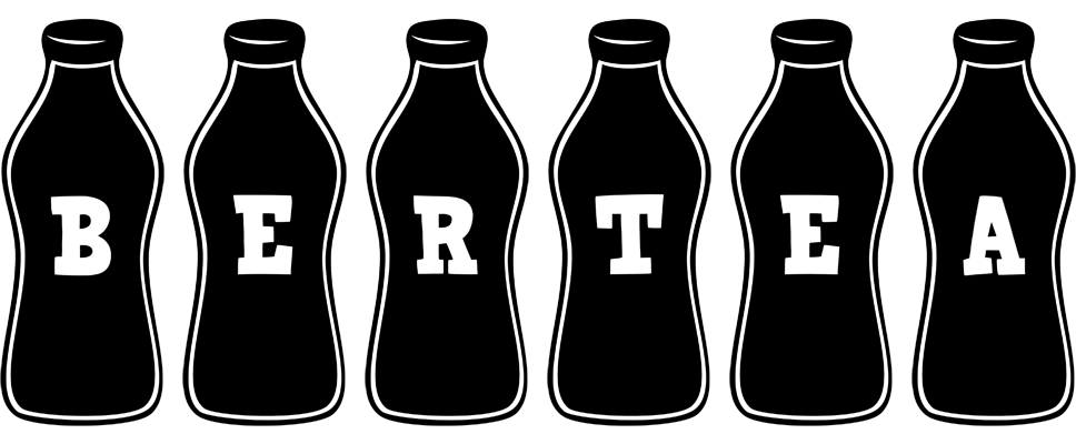 Bertea bottle logo