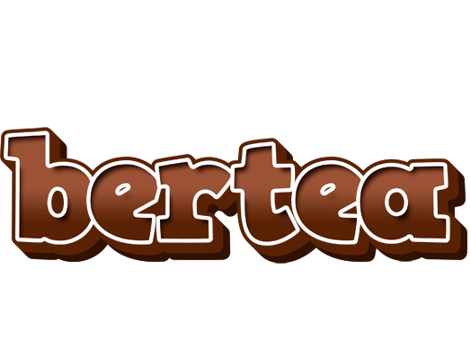 Bertea brownie logo