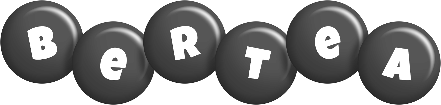 Bertea candy-black logo